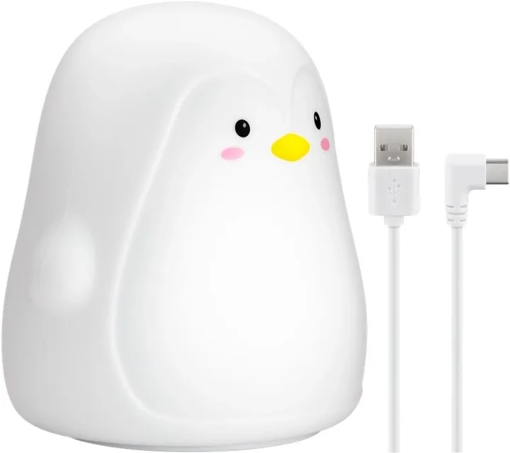 Goobay LED-nattlampa "Pingvin"