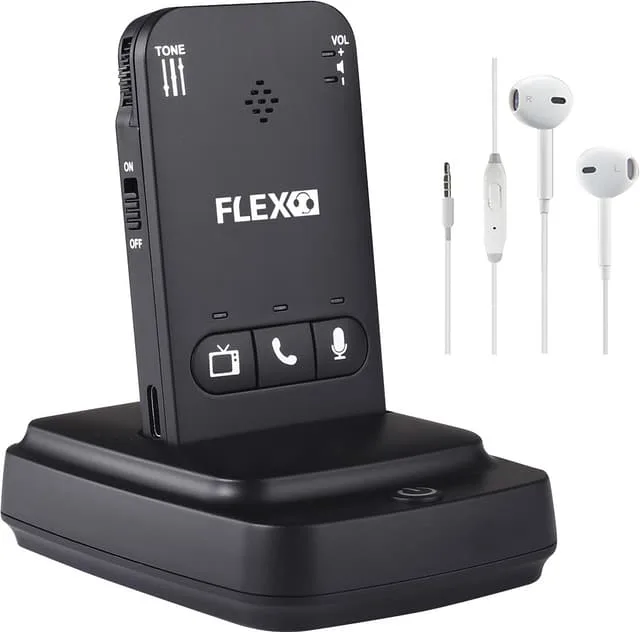 Flex headset förstärkare, svart