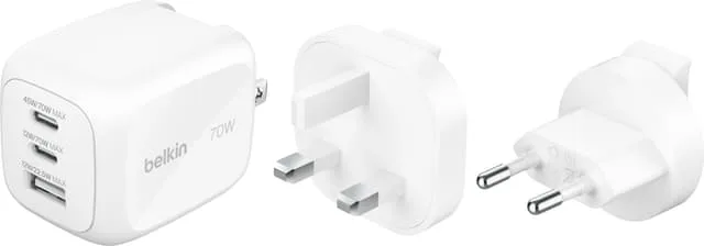 BOOSTCHARGE 70w 2C1A Väggladdare med