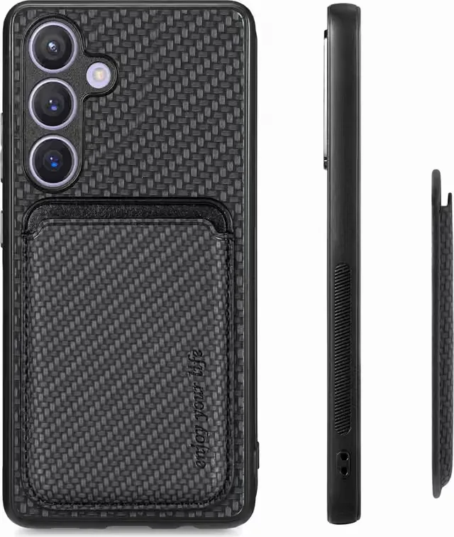 INF Magnetisk Kortfack Stativ Skal för Samsung S23 Plus