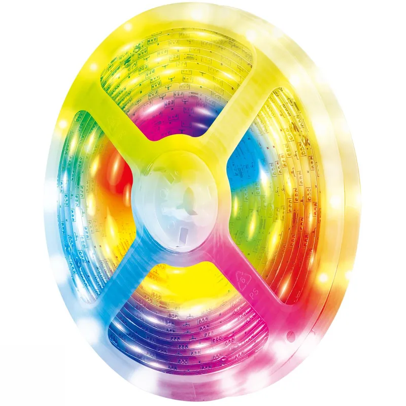 LogiLink: Smart Digital RGB-LED-strip adressbar 400 lm 5m LED WiFi Tuya