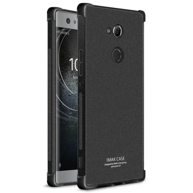 IMAK stötsäkert silikonskal till Sony Xperia XA2 Ultra, svart