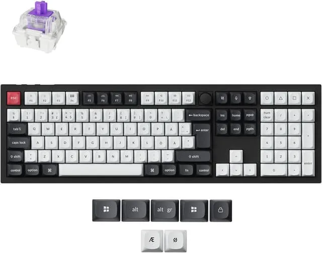Keychron Q6 HE trådlöst gamingtangentbord
