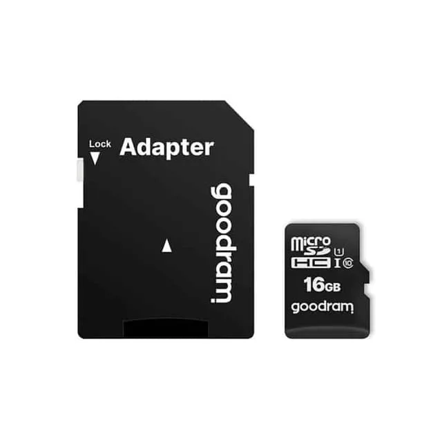 GOODRAM 16GB microCARD cl10 UHS-I + adapter