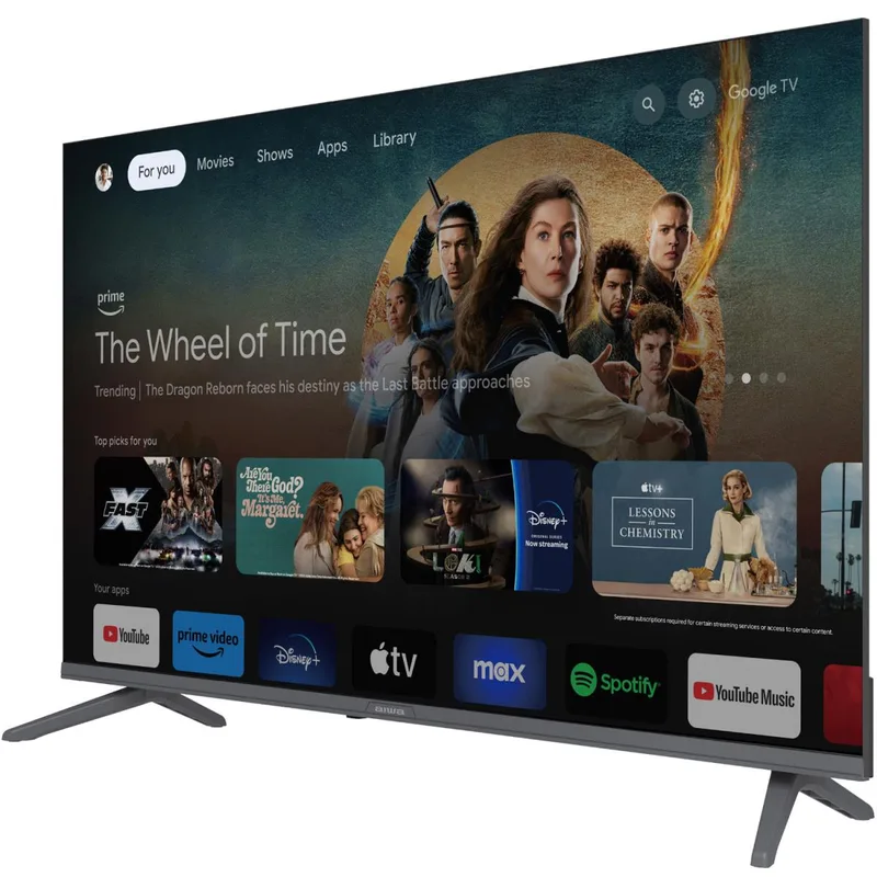 AIWA TV 43" 4K LED Google TV 43GO70804UHD Svart