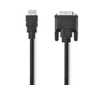 Nedis HDMI till DVI-kabel 3 m, svart