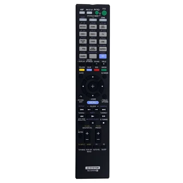 MTK ersättningsfjärrkontroll för RM-AAP078 till Sony DVD