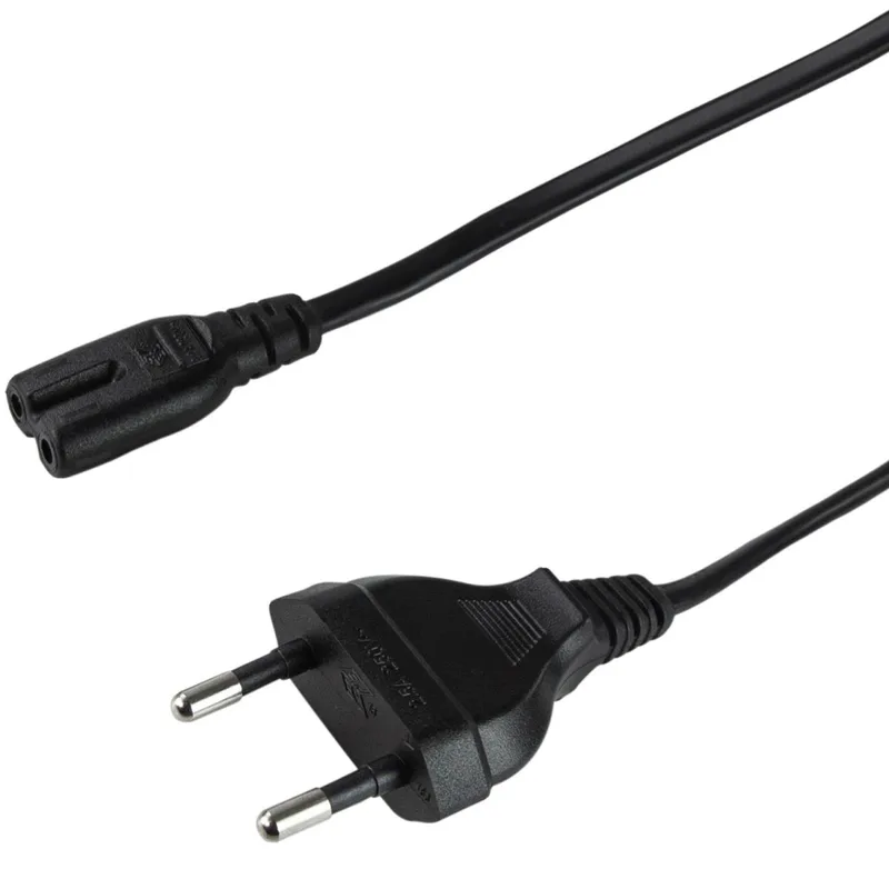 LogiLink Apparatkabel Euro till C7 5m Svart