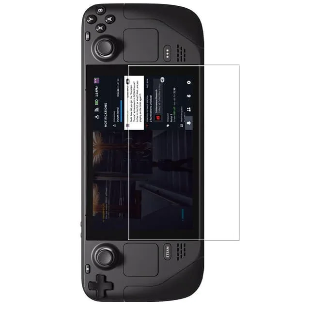 INF Steam Deck skärmskydd [HD Clear] 2-pack