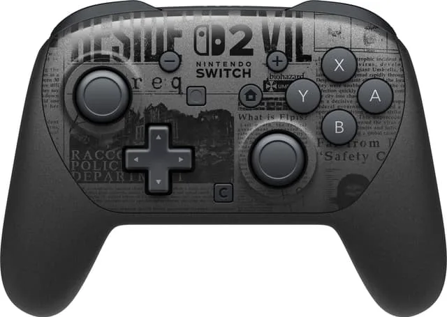 Nintendo Switch 2 PRO Controller Resident Evil