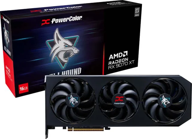 Powercolor Radeon RX 9070 XT Hellhound