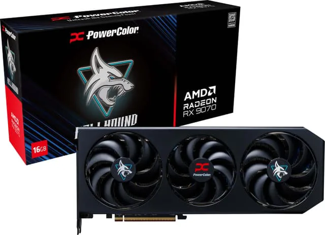 Powercolor Radeon RX 9070 Hellhound OC