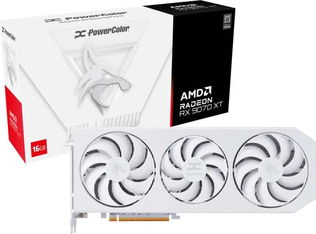 PowerColor HELLHOUND SPECTRAL WHITE AMD Radeon RX