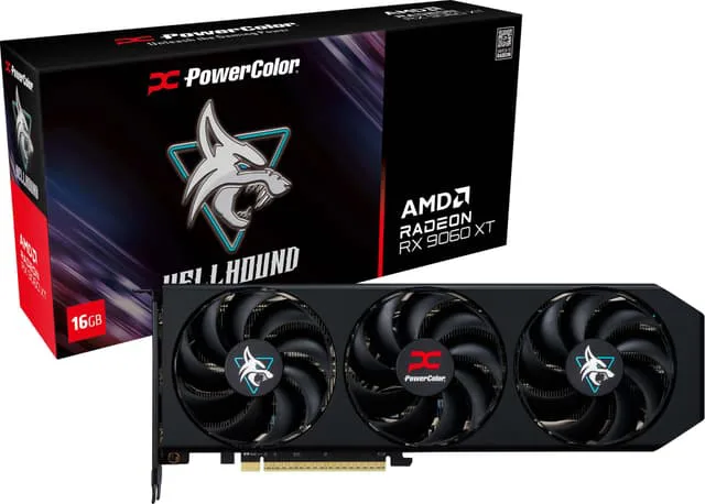 PowerColor Hellhound Radeon RX 9060 XT