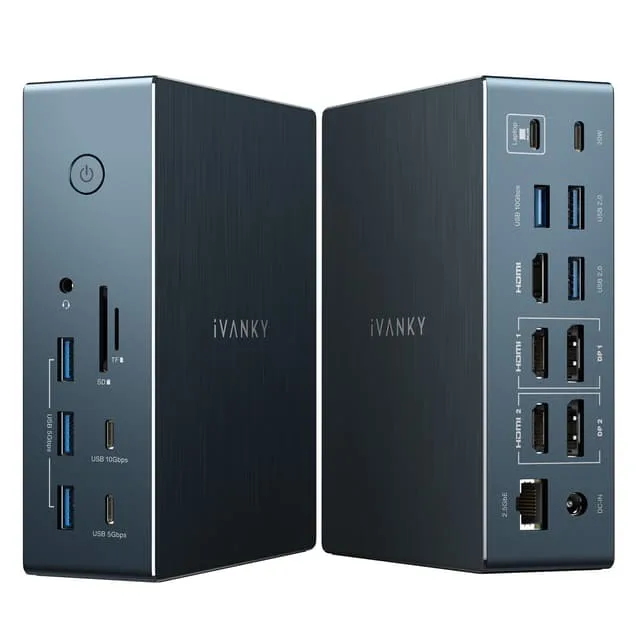 iVANKY 20-i-1 DisplayLink Dockningsstation Air FusionDock Pro 2