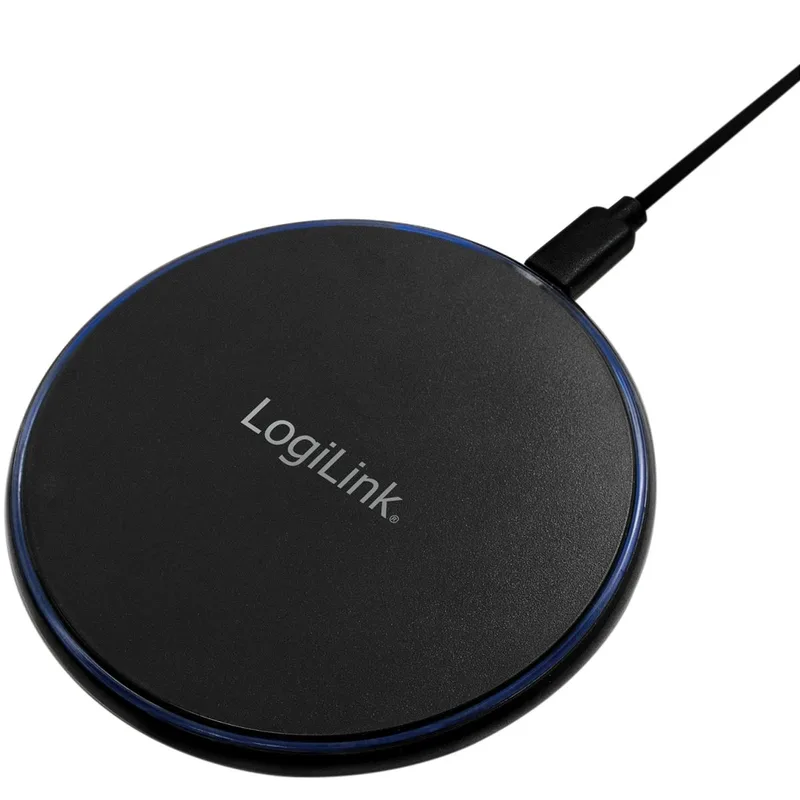 LogiLink: Trådlös laddare Qi 10W Fast charge