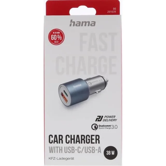 Hama 00201639 Auto-Schnellladegerät