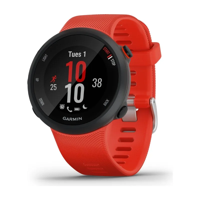 Garmin Forerunner 45 L svart/röd pulsklocka