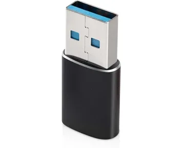 Andersson USB-A to USB-C adapter 3A Black