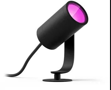 Philips Lily Hue ext. spike black 1x8W