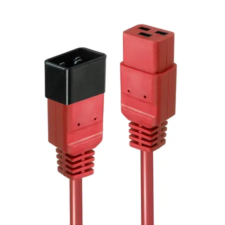 Lindy - förlängningssladd för ström - IEC 60320 C19 till IEC 60320 C20