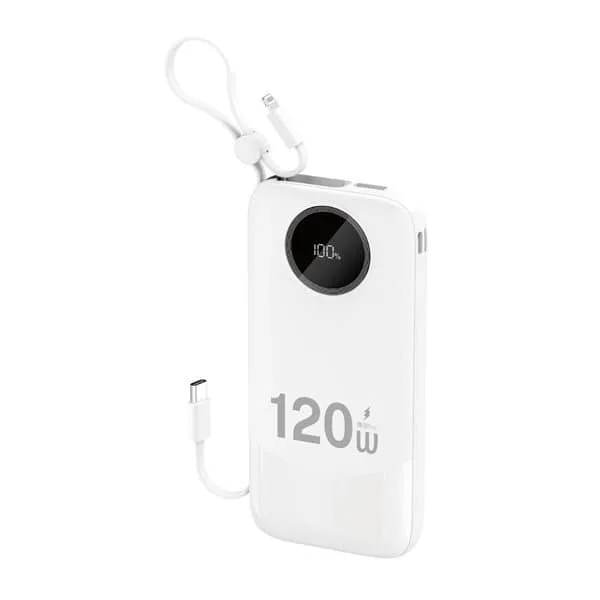 Dudao K13 10000mAh Powerbank med inbyggd USB-C