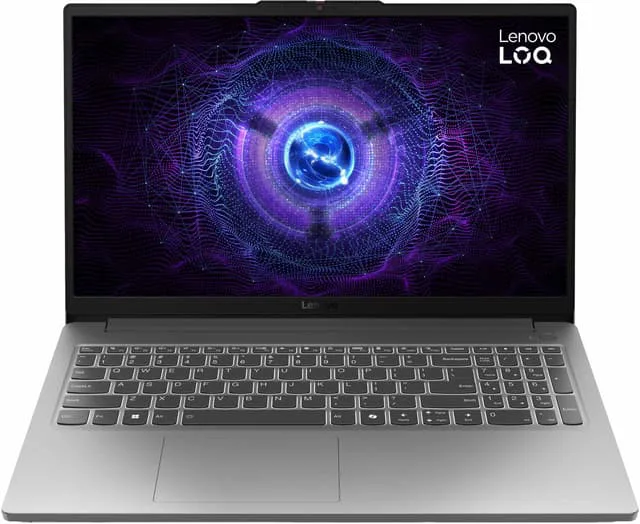 Lenovo LOQE i5-12450HX/16GB/512/RTX4050 15,6" gamingdator (Grå)
