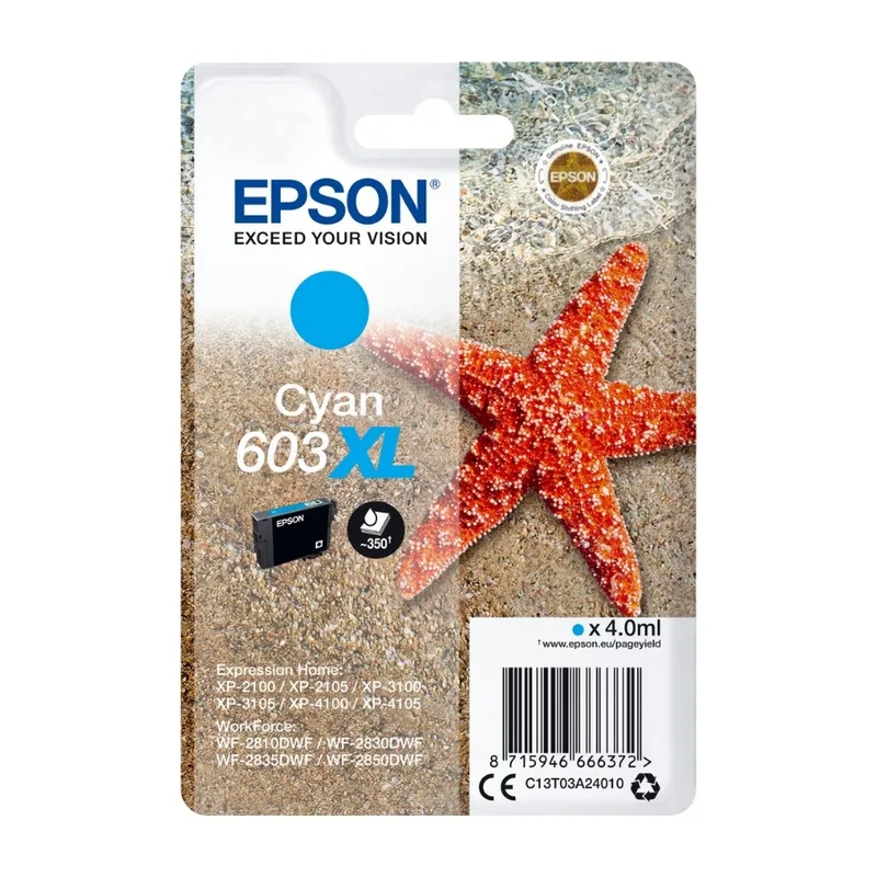 Epson 603XL - XL - cyan - original