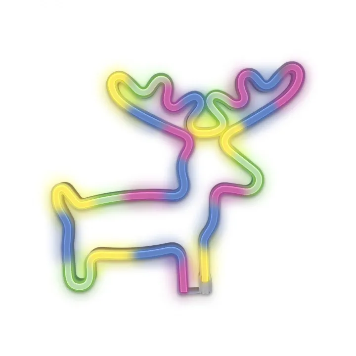Forever Light Neon LED-Lampa ELK batteri