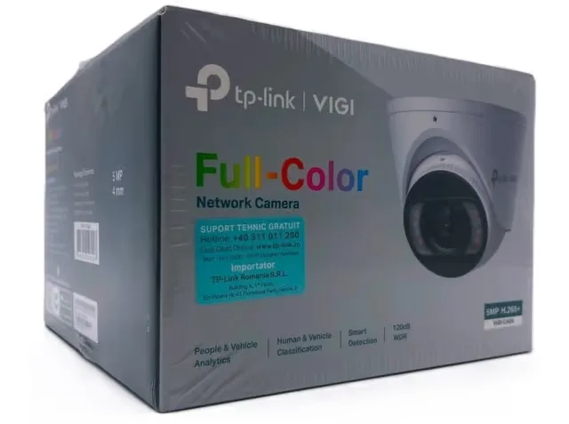 TP-Link Omada VIGI C455(4mm) 5MP nätverksövervakningskamera Full-Color