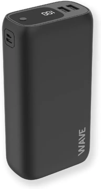Wave Ultrapower reservkraftaggregat, 30 000 mAh, svart