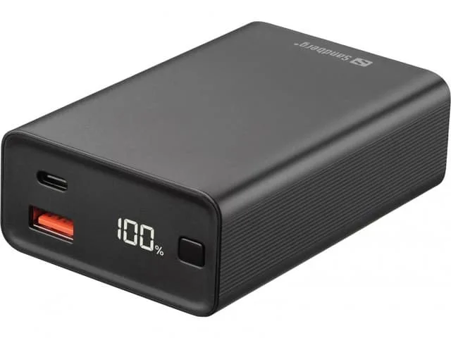 Sandberg Powerbank för resor 20000 PD65W