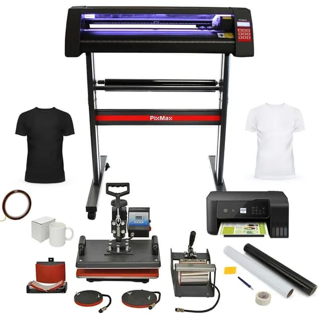 PixMax Da Vinci-Paket 5 i 1 Värmepress