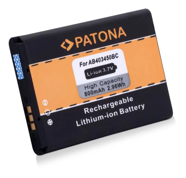 eQuipIT Batteri för Samsung E2550 AB403450BC 800mAh