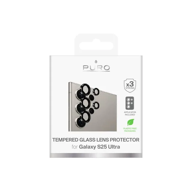 Samsung Galaxy S25 Ultra Individual Camera Temp. Glass,3 pcs