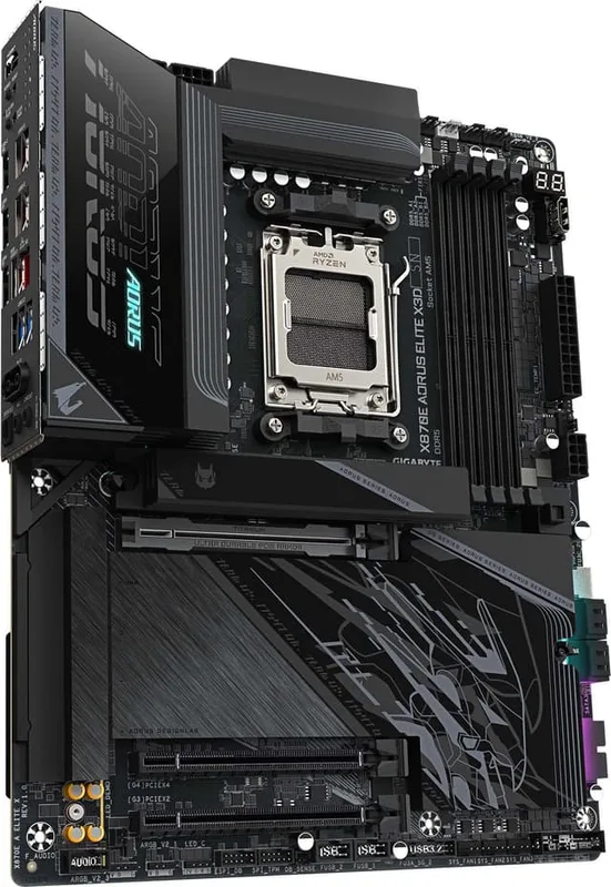 Gigabyte X870E AORUS ELITE X3D moderkort