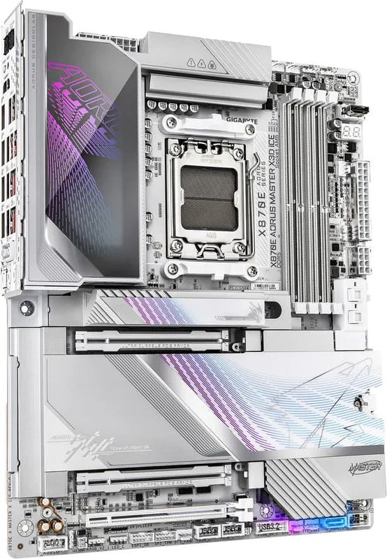 Gigabyte X870E AORUS MASTER X3D ICE moderkort