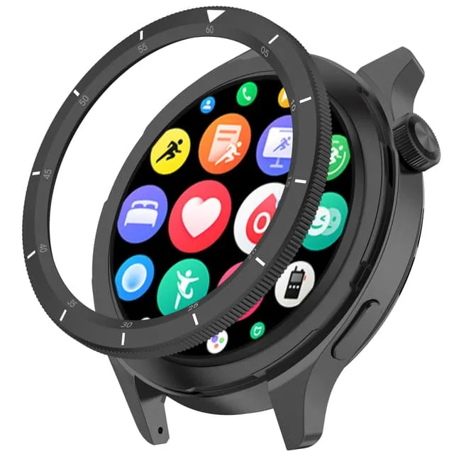 Uppgradera din Xiaomi Watch S4/S3 med en elegant ram i rostfritt stål