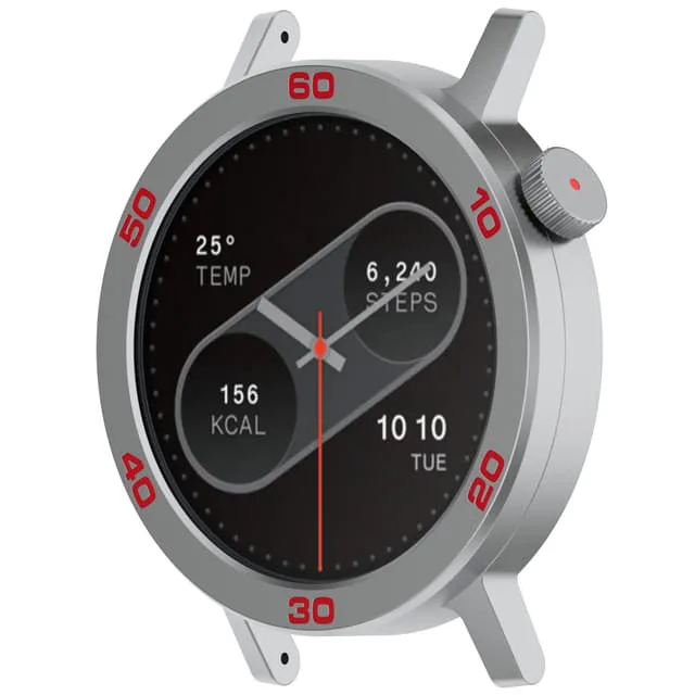 Klockfodral & Skärmskydd för CMF Watch Pro2 Silver