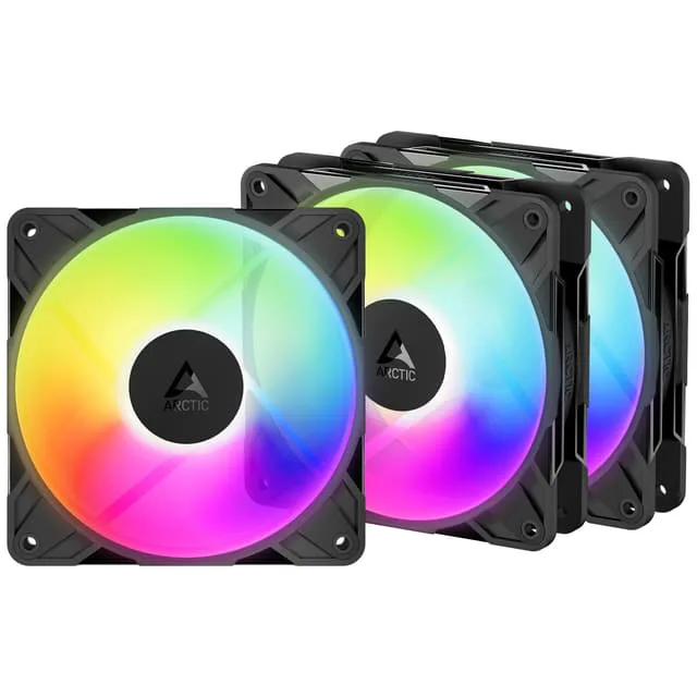 ARCTIC P12 Pro Reverse 120mm A-RGB 3-Pack