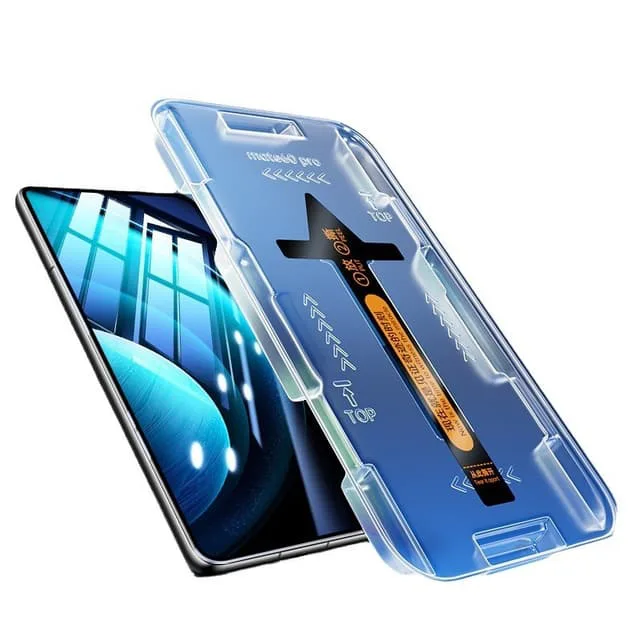 Böjt dammfritt applikatorhärdat glas för VIVO X200 Pro