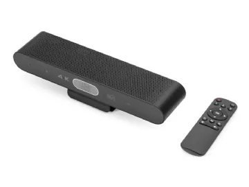 DIGITUS - Allt-i-ett videobar - svart - power adapter included