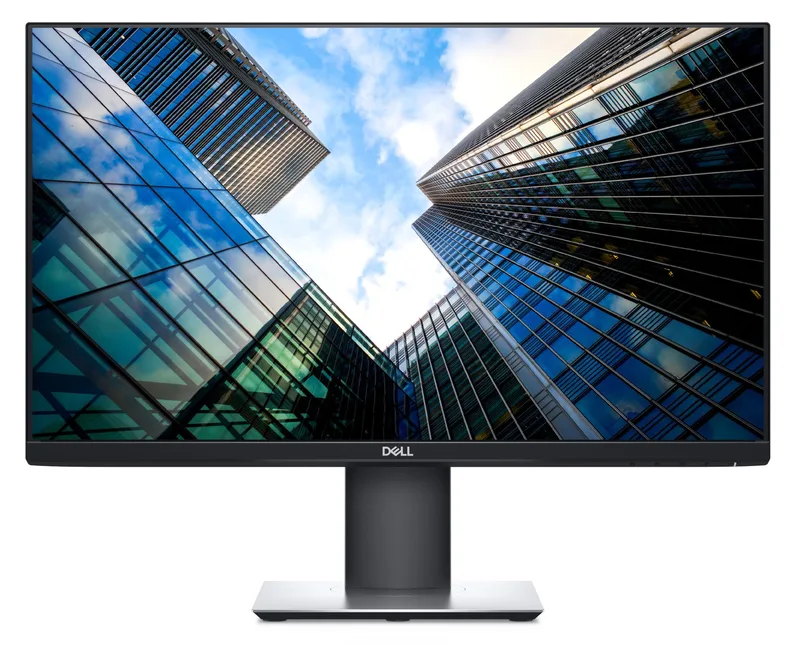 24" Dell P2419H, IPS 1920x1080, 8 ms, höjdjusterbar, pivot, USB-hub, VGA/HDMI/DP