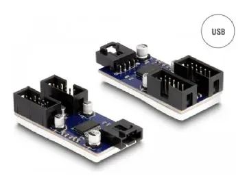 Delock USB-adapter USB 2.0 x 2