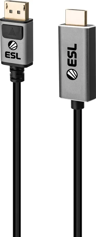 ESL Gaming DisplayPort till HDMI 2.0-kabel