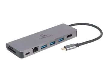 Cablexpert A-CM-COMBO5-05 Dockningsstation USB-C 3.1 HDMI 1GbE