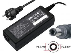Blueparts Laddare 19V 3.95A 75W 5.5x2.5mm