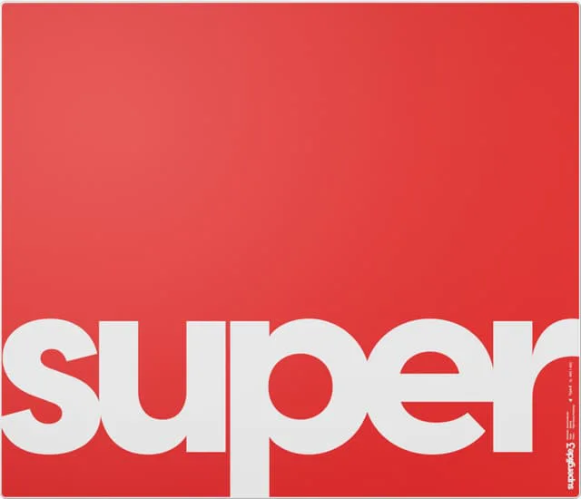 Pulsar Superglide V3 Type-S Glass musplatta (XL, röd)
