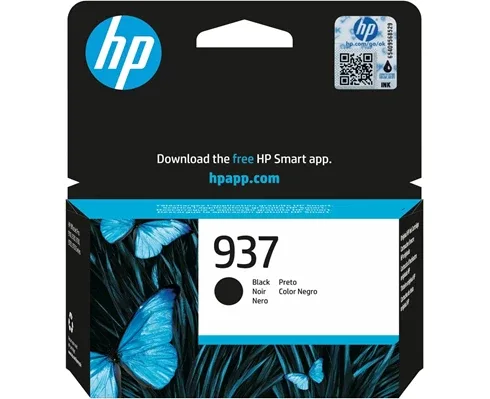 HP 937 Svart, 800 sidor