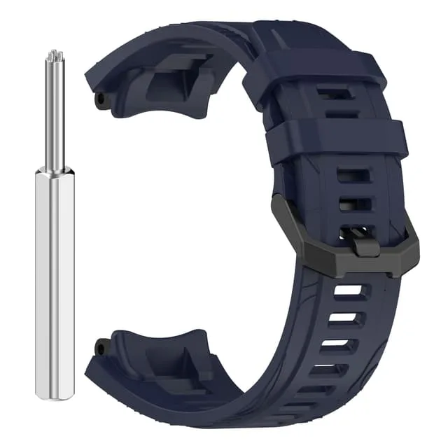 Silicone Klockarmband kompatibelt med Amazfit T-Rex 3 Blue